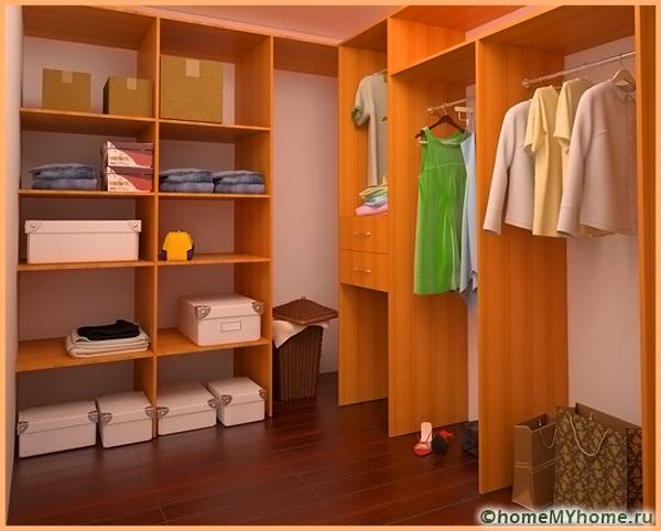Малка стая може да бъде уредена отделно за съблекалня