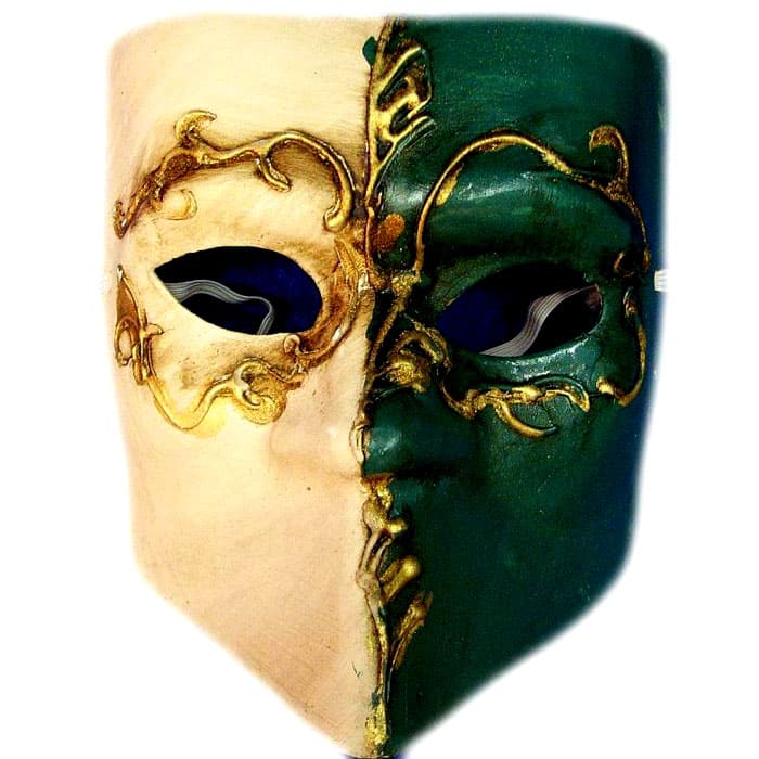 Карнавалната маска може да се използва по предназначение безстрашно: няма да се счупи